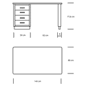 müller TB 225 table dimensions